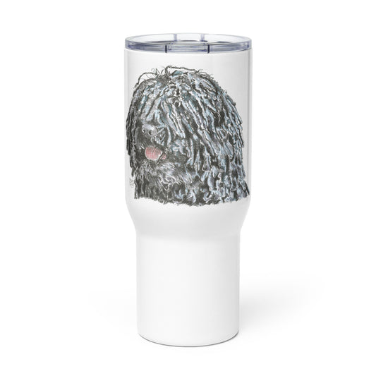 Travel mug with a handle -- Custom Puli