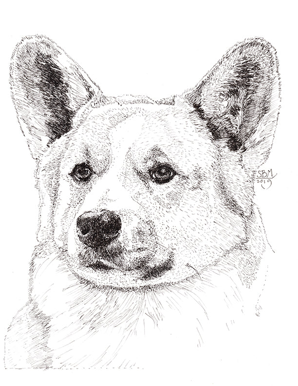Welsh Corgi Pembroke Print Too