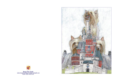 My Home is My Castle -- With My Silkys! Cards, 10 cards