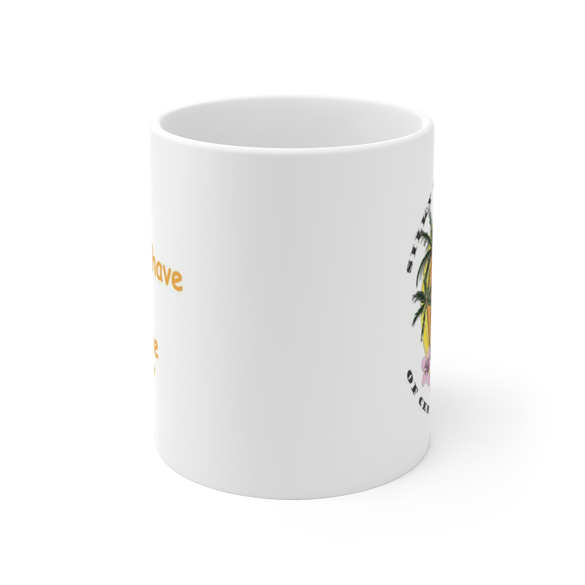 STCCF White Ceramic Mug